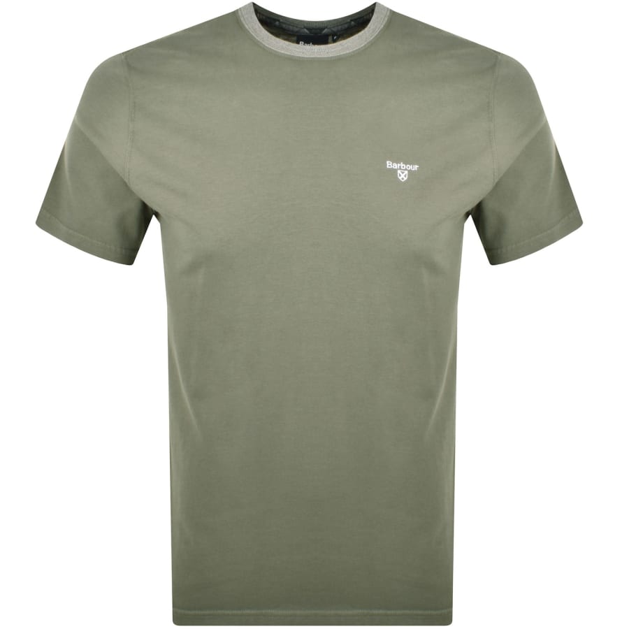 Barbour t shirt Green 2025